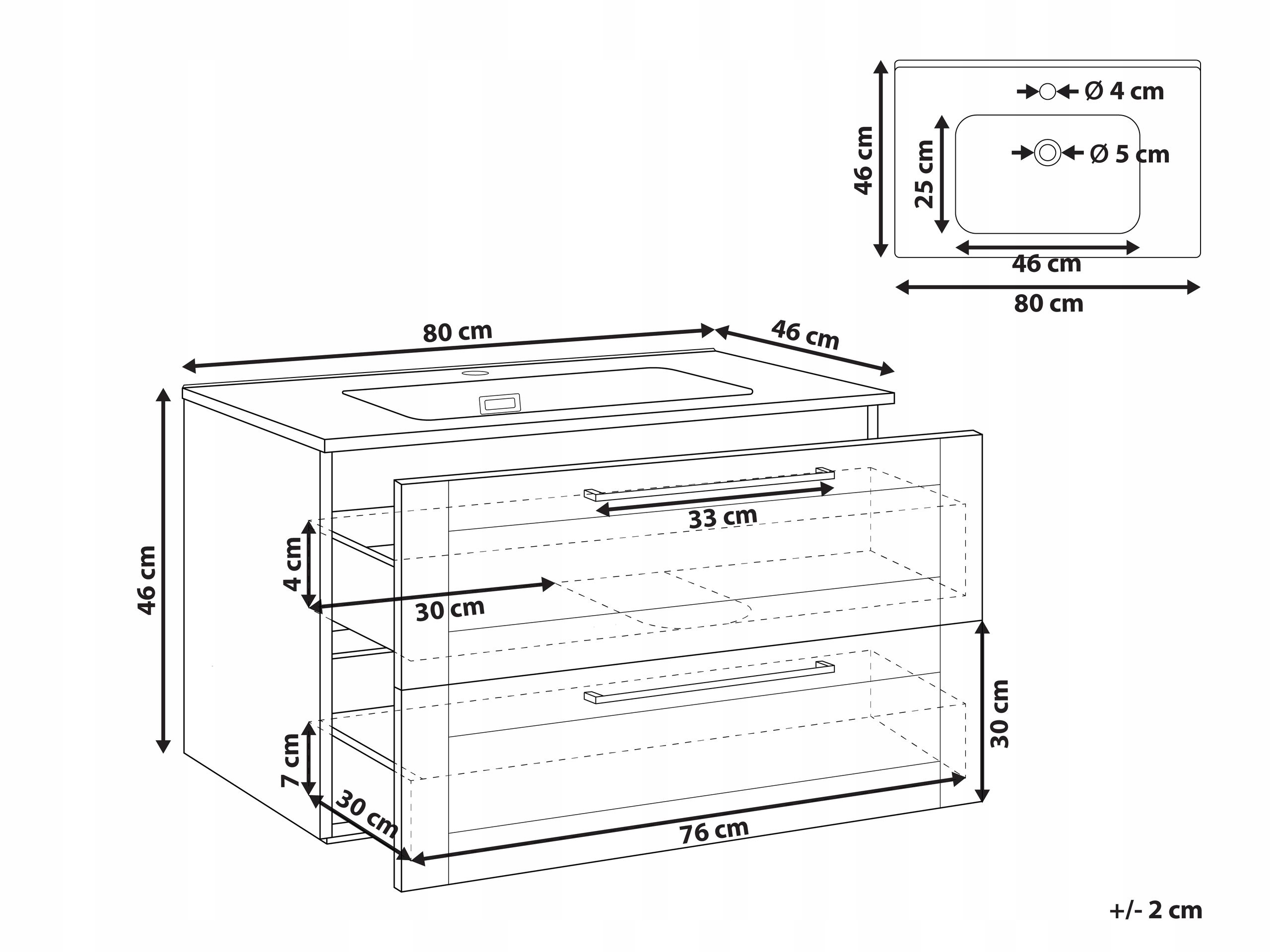 Odświeżenie przestrzeni dzięki połączeniu z czarną umywalką