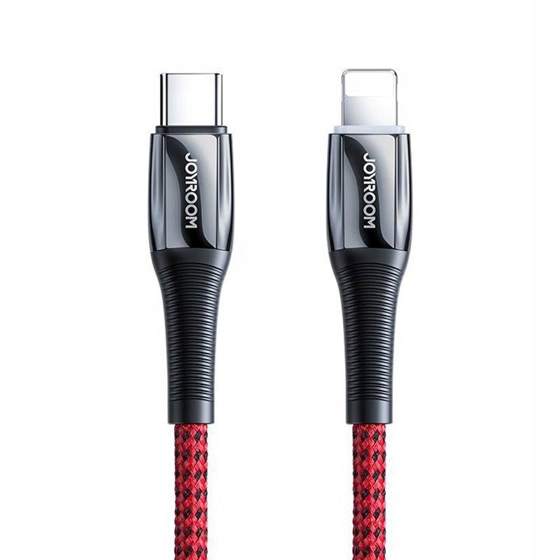 Joyroom USB-C to Lightning Cable 1.2 m Red – Fast and safe charging