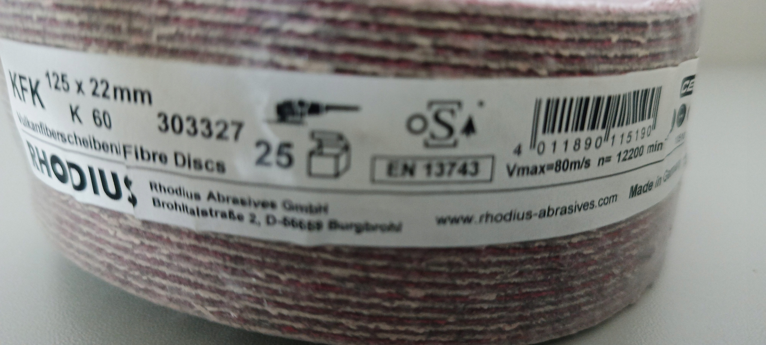 Zastosowanie tarczy fibrowej w obróbce stali i tytanu