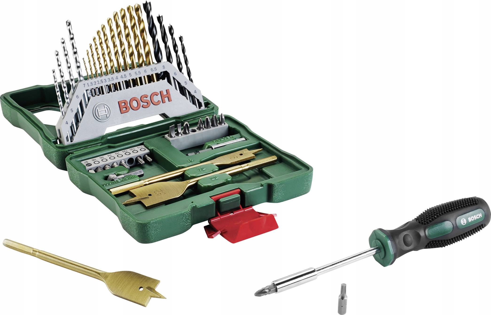 Zestaw narzędzi Bosch Tool set BOSCH X-Line – 40-elementowy zestaw akcesoriów