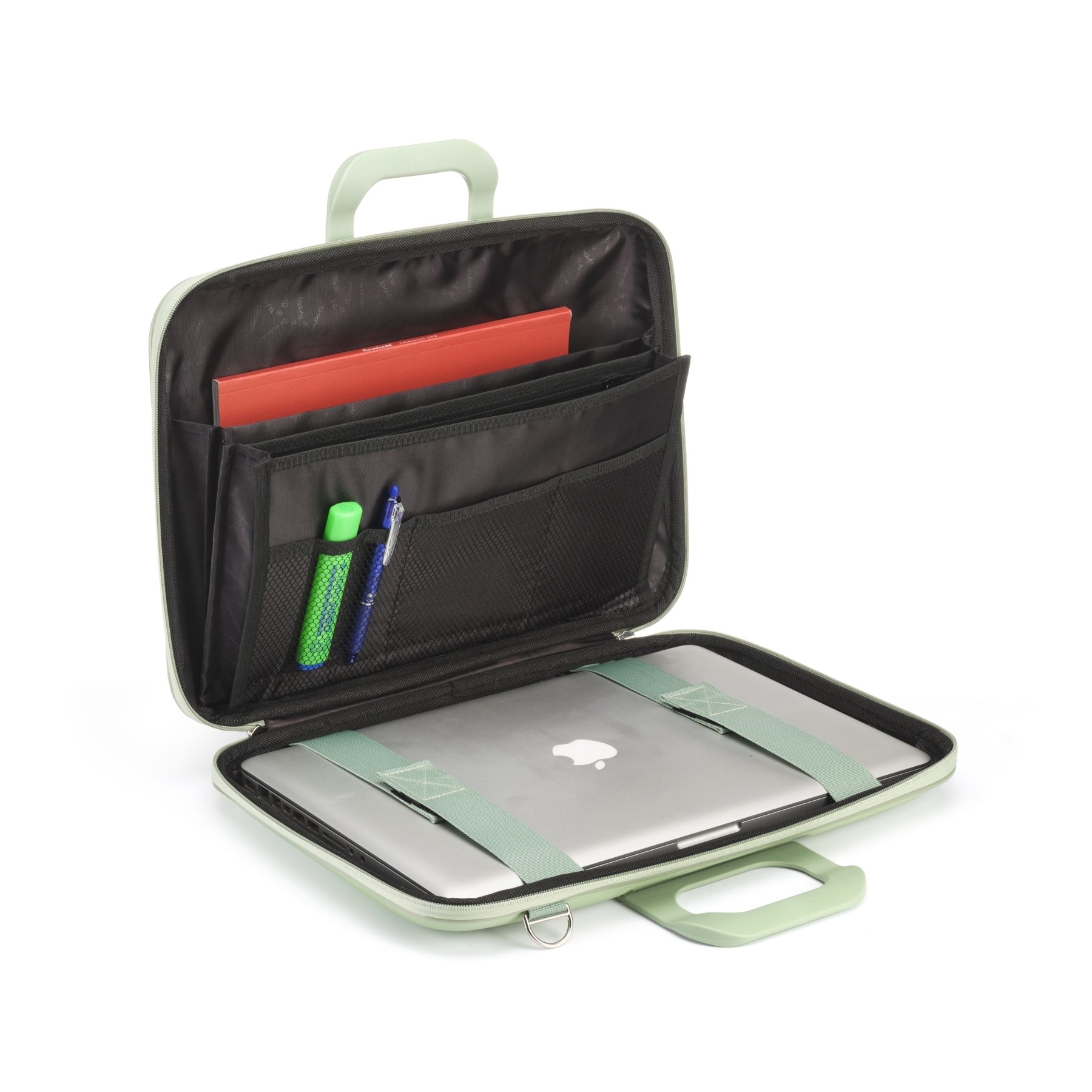 Bezpieczne przenoszenie laptopa dzięki dwóm szelkom