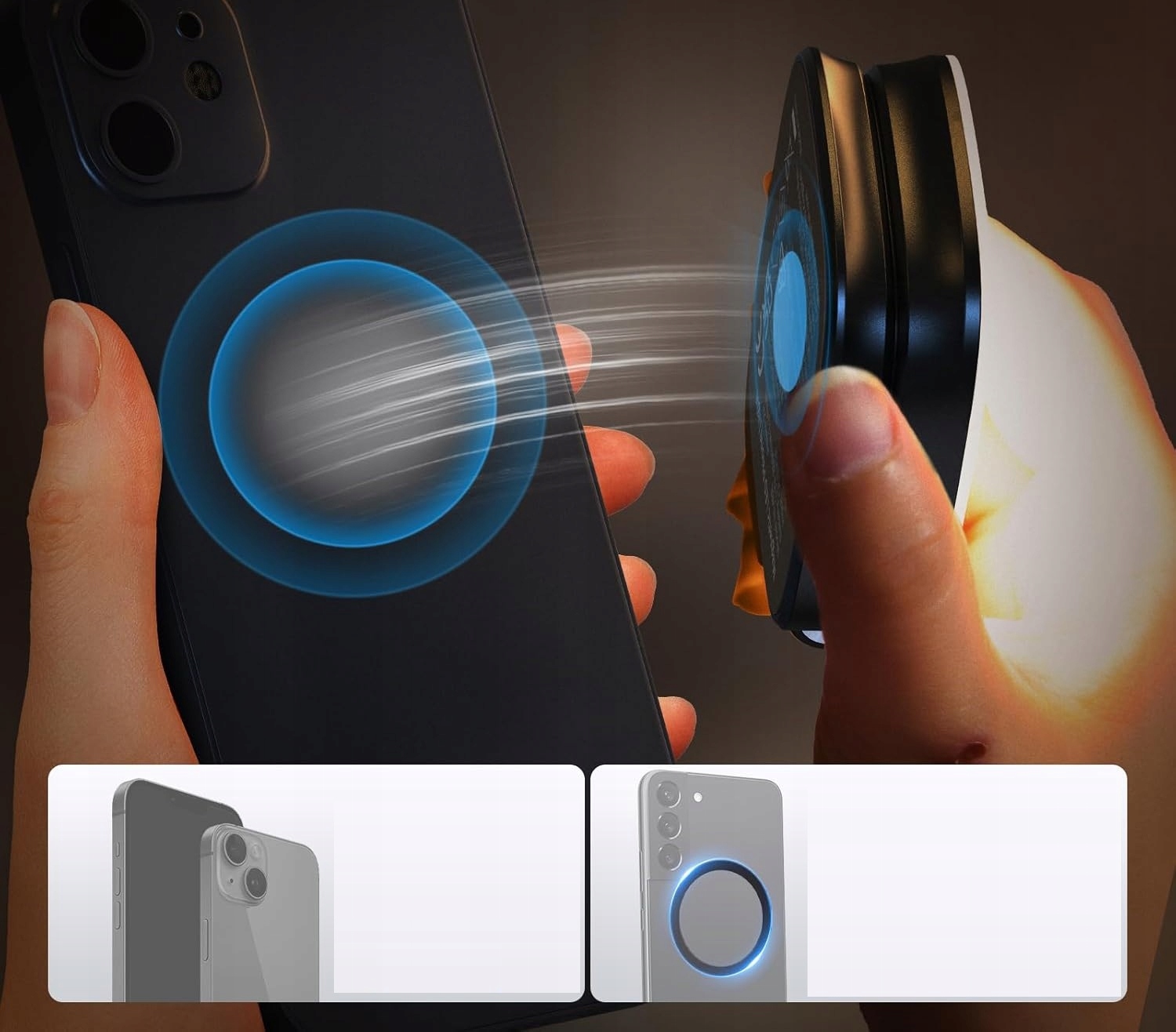 Magnetyczne mocowanie MagSafe – Szybkie i stabilne przytwierdzenie do telefonu