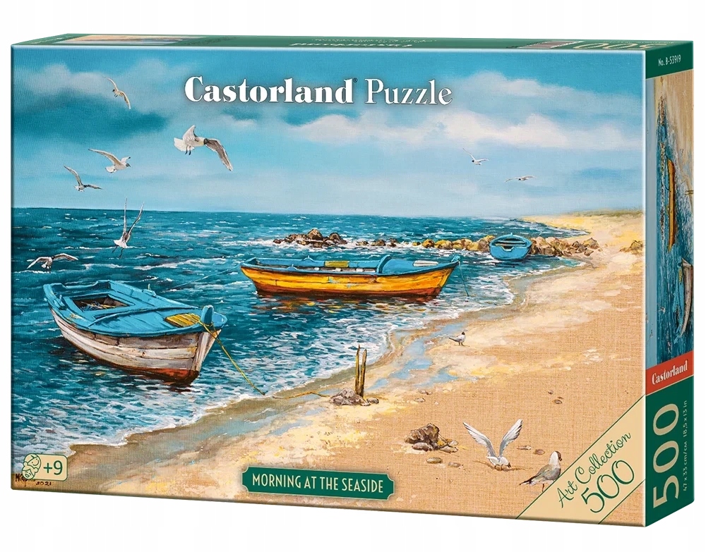 Układanka 500 elementów Castor Puzzle – Poranek nad morzem