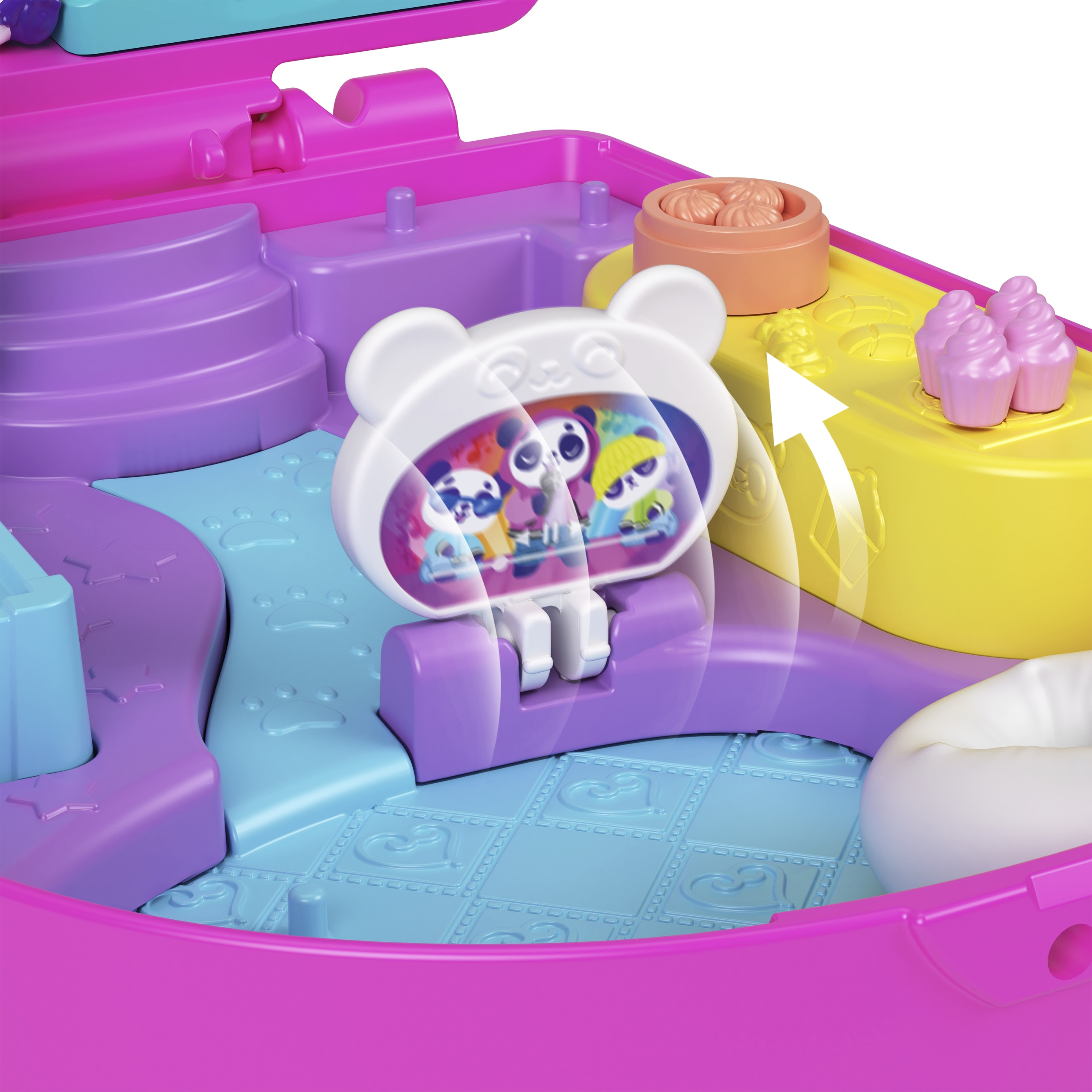 Huśtawka z pandą – interaktywna zabawa