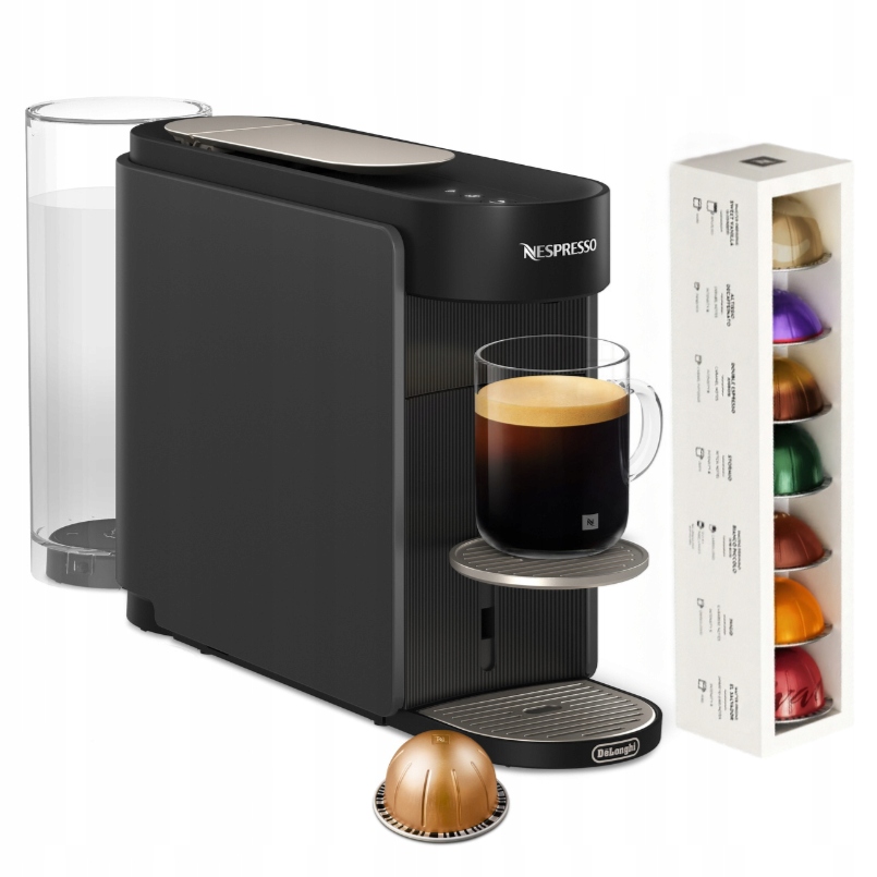 Ekspres kapsułkowy Nespresso Vertuo Up ENV 200.GY – Nowoczesne parzenie kawy w Twoim domu