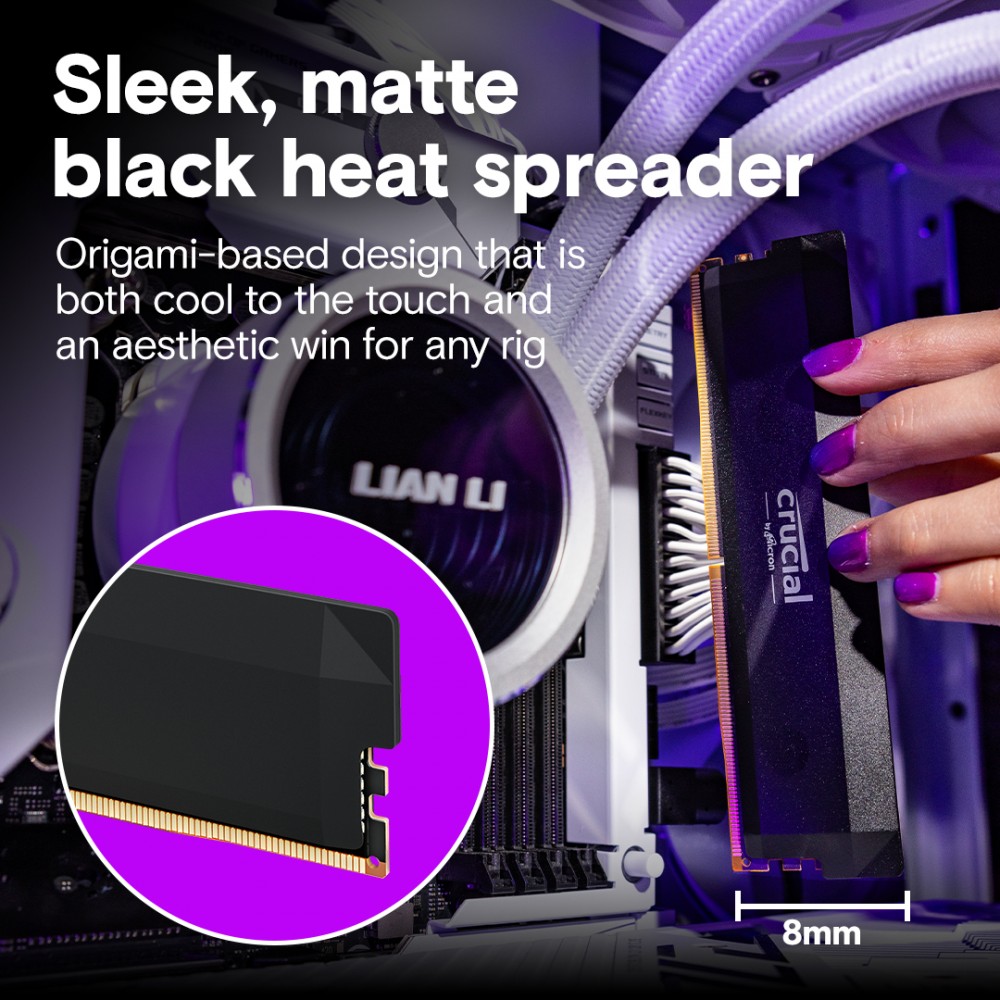 Estetyczny design z czarnym radiatorem