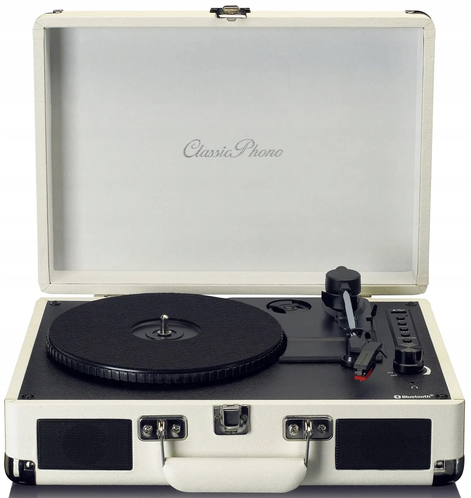 Gramofon Lenco TT-115CR – Muzyczna podróż w kremowym stylu