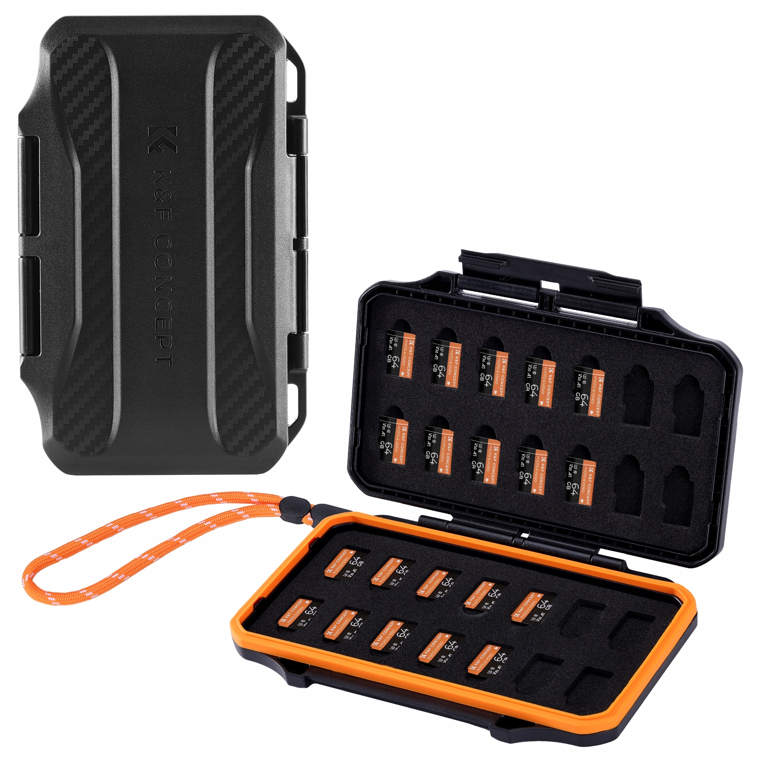 Futerał Case Etui Pudełko Na Karty Pamięci 28x MicroSD / Micro SD / Micro SDHC / Micro SDXC KF31.107 – Doskonała ochrona dla Twoich kart