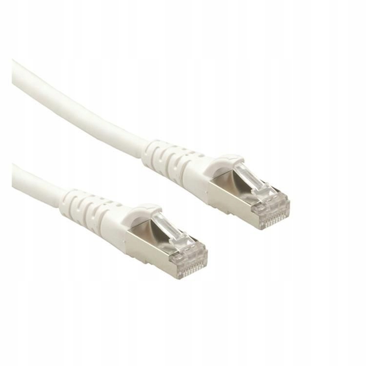 Kabel sieciowy Roline Cat.6A S/FTP - 2,0m - Biały (21.15.2862)