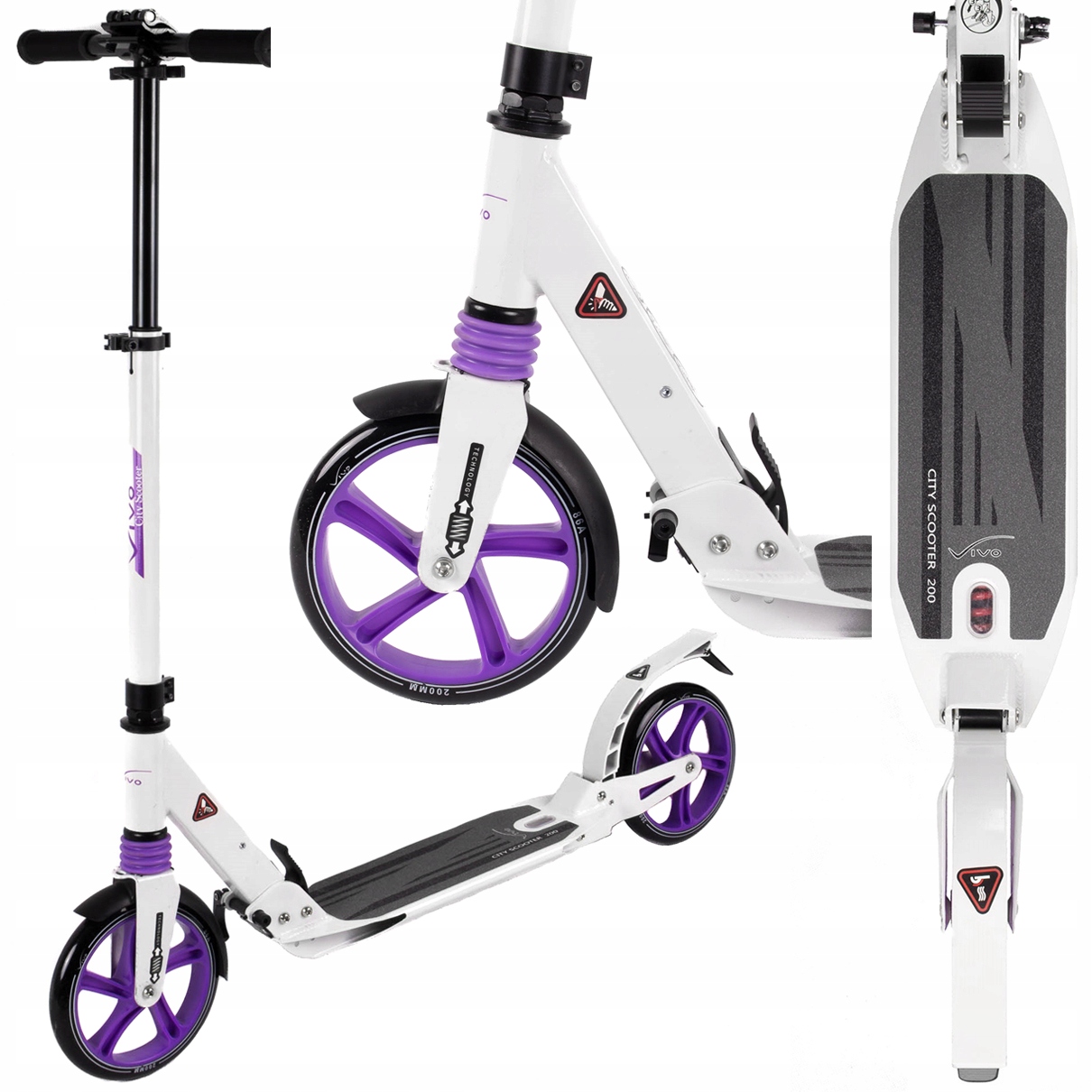 Hulajnoga Vivo SG-470 Biała – Idealna do rekreacyjnej jazdy