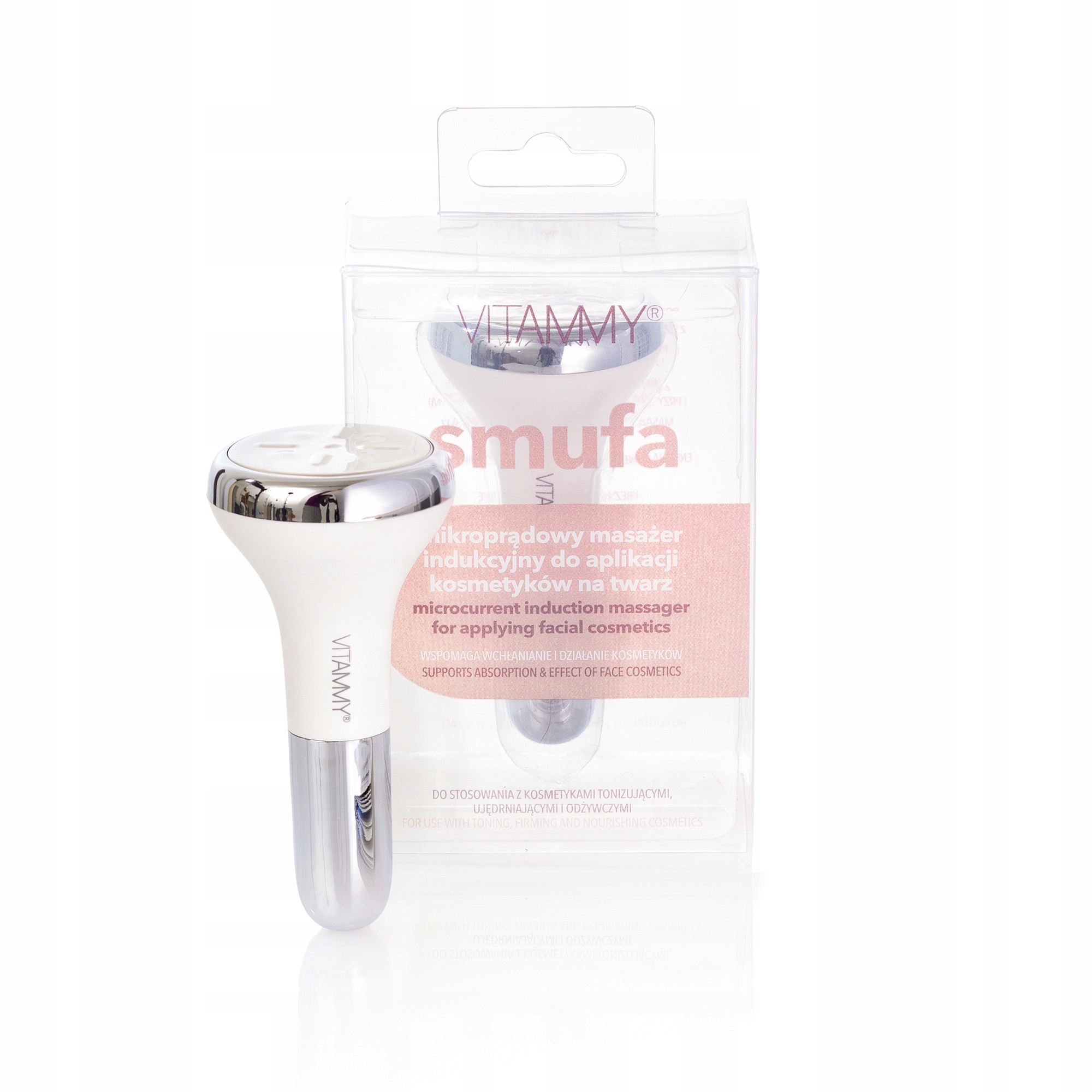 Mikroprądowy masażer indukcyjny VITAMMY Smufa
