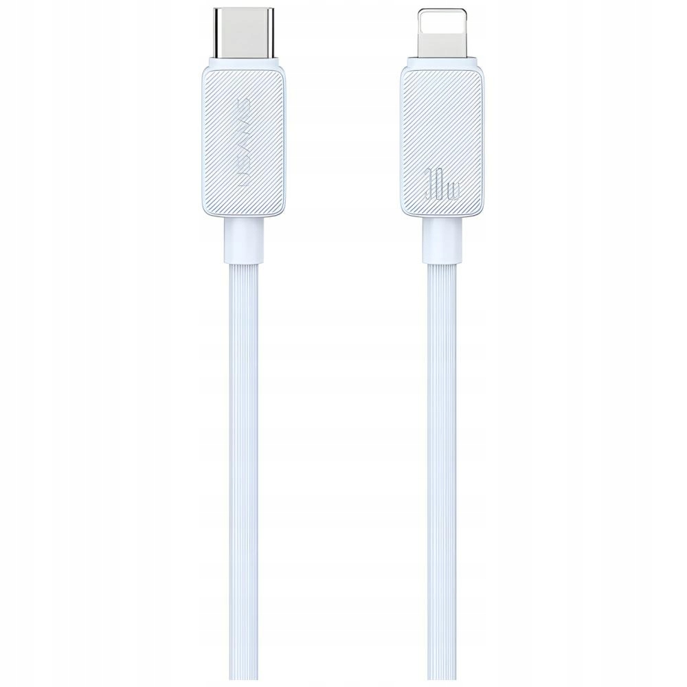 Kabel USAMS KY Series US-SJ692 30W USB-C do Lightning 1m biały – Wydajność i niezawodność w jednym