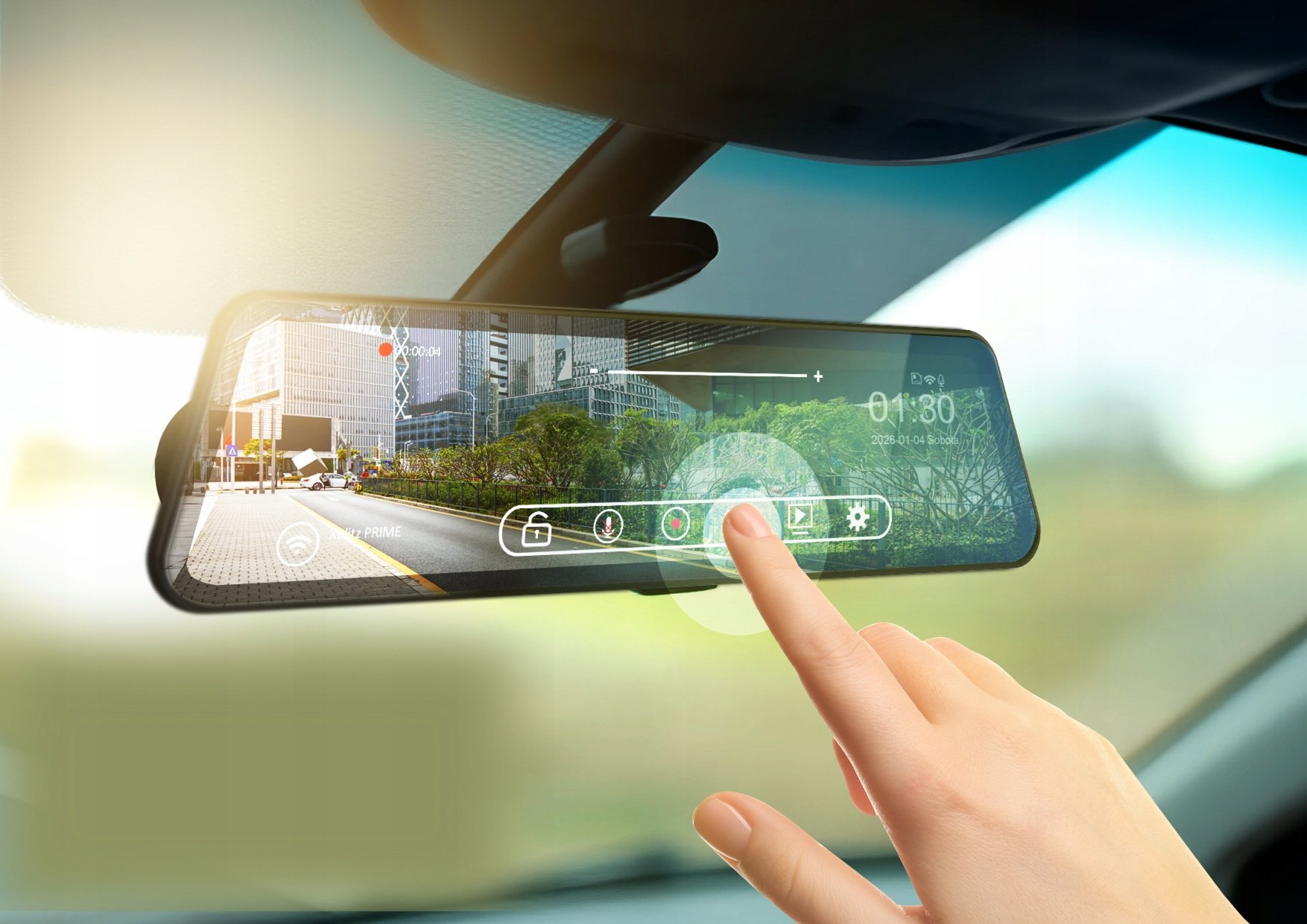 Wbudowana kamera cofania – Bezpieczeństwo podczas manewrowania