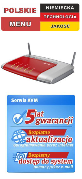 FRITZ!Box 7272 - Router ADSL z Centralką PBX i WLAN 450 Mbit/s