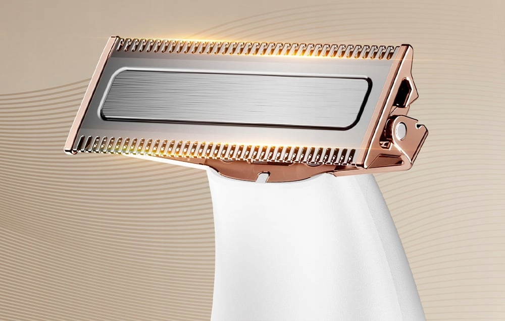 Precyzyjne golenie wrażliwych obszarów ciała