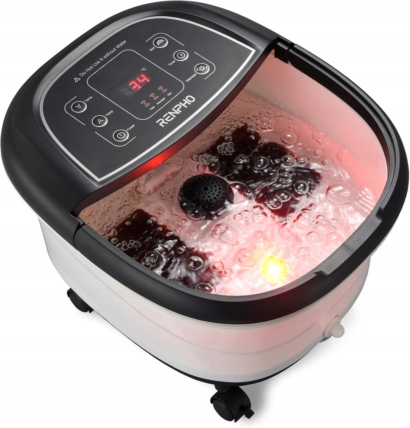 Innowacyjny system bąbelków i masażu Shiatsu