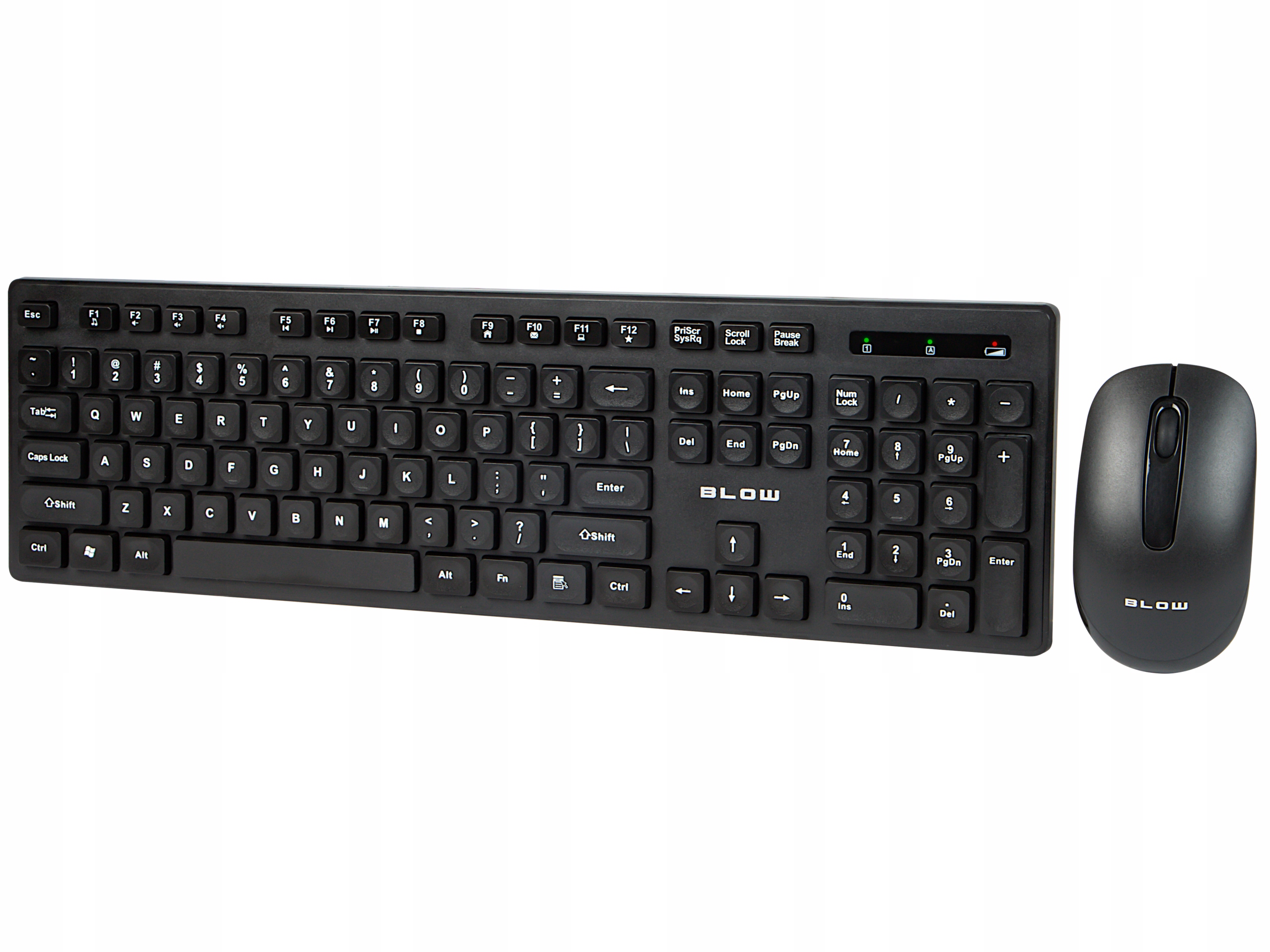 Klawiatura + Mysz Blow 85-468 – Wygodny zestaw bezprzewodowy