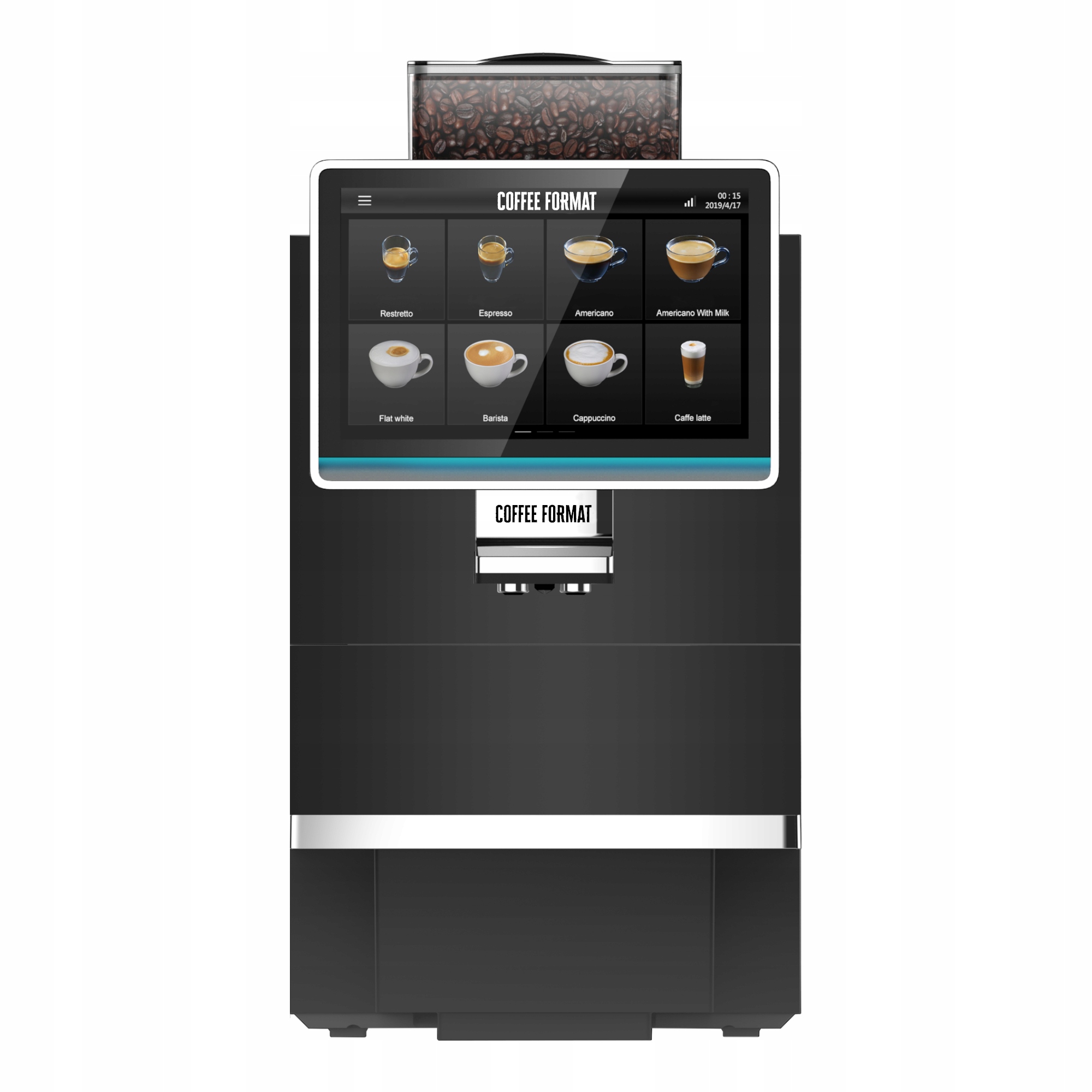 Nowoczesny design z 10,1″ dotykowym ekranem