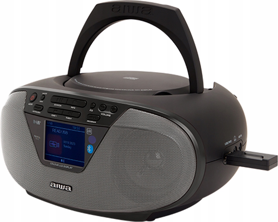 Wymiary i waga Boombox AIWA BBTU-500