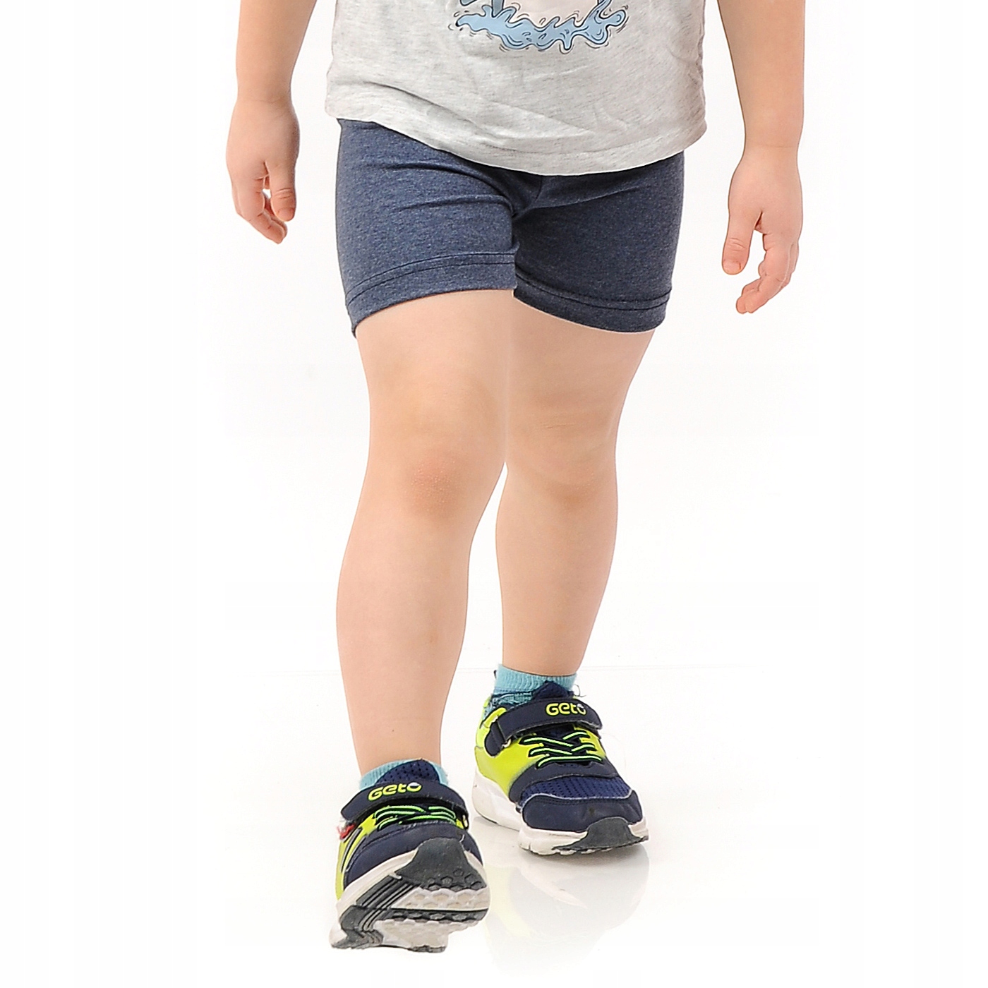 Krótkie spodenki chłopięce Kolarki dziecięce Getry 1/2 Szorty Jeans 104 – Styl i komfort dla aktywnych chłopców