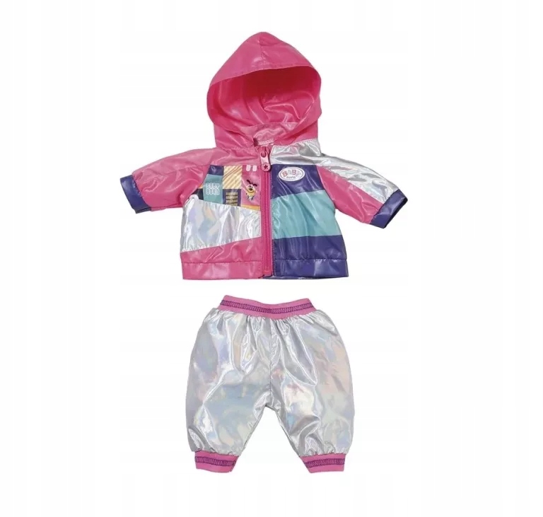 BABY born - Kurtka i spodnie rowerowe (835647) – Stylowy strój dla lalek