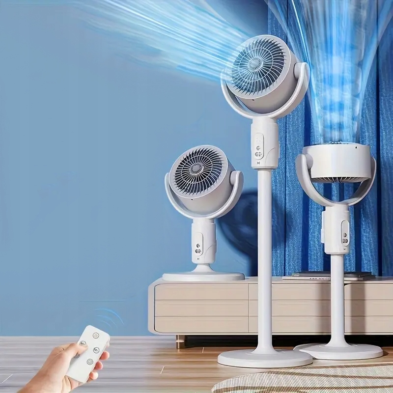 Wentylator Stojący Wiatrak Podłogowy Pilot Oscylacja 3D Aromaterapia 3w1 – Komfort i świeżość w każdym pomieszczeniu