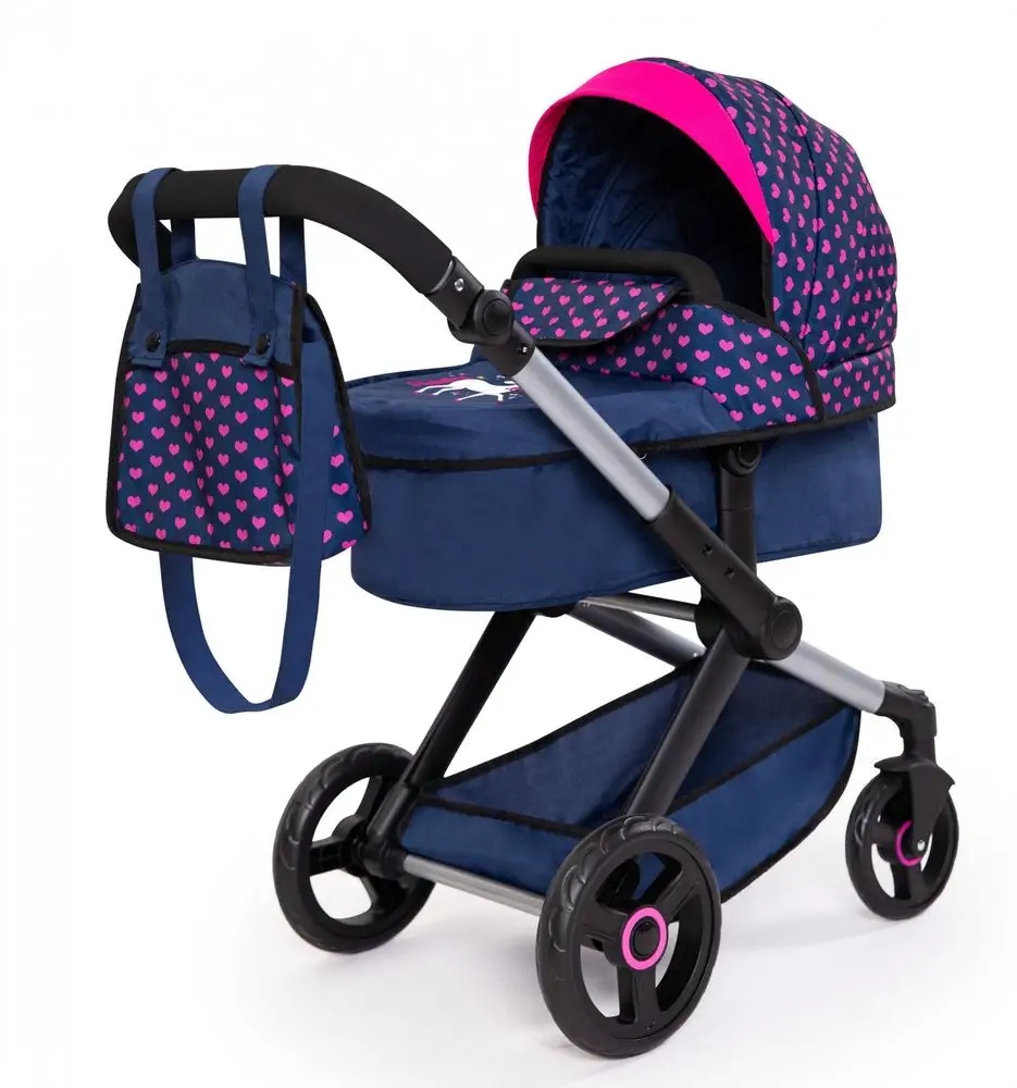 Wózek głęboki dla lalki Bayer XEO 17054AA – Idealny dla małych mam