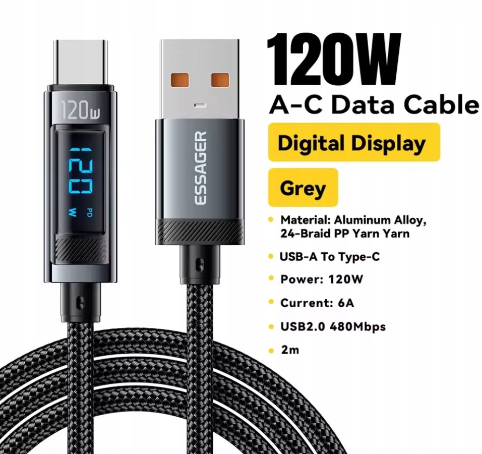 Funkcje ładowania i transmisji danych w jednym