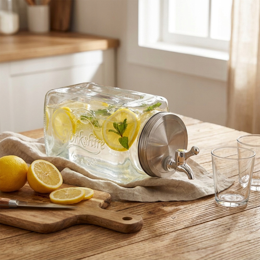 Idealny do serwowania lemoniady i ponczu