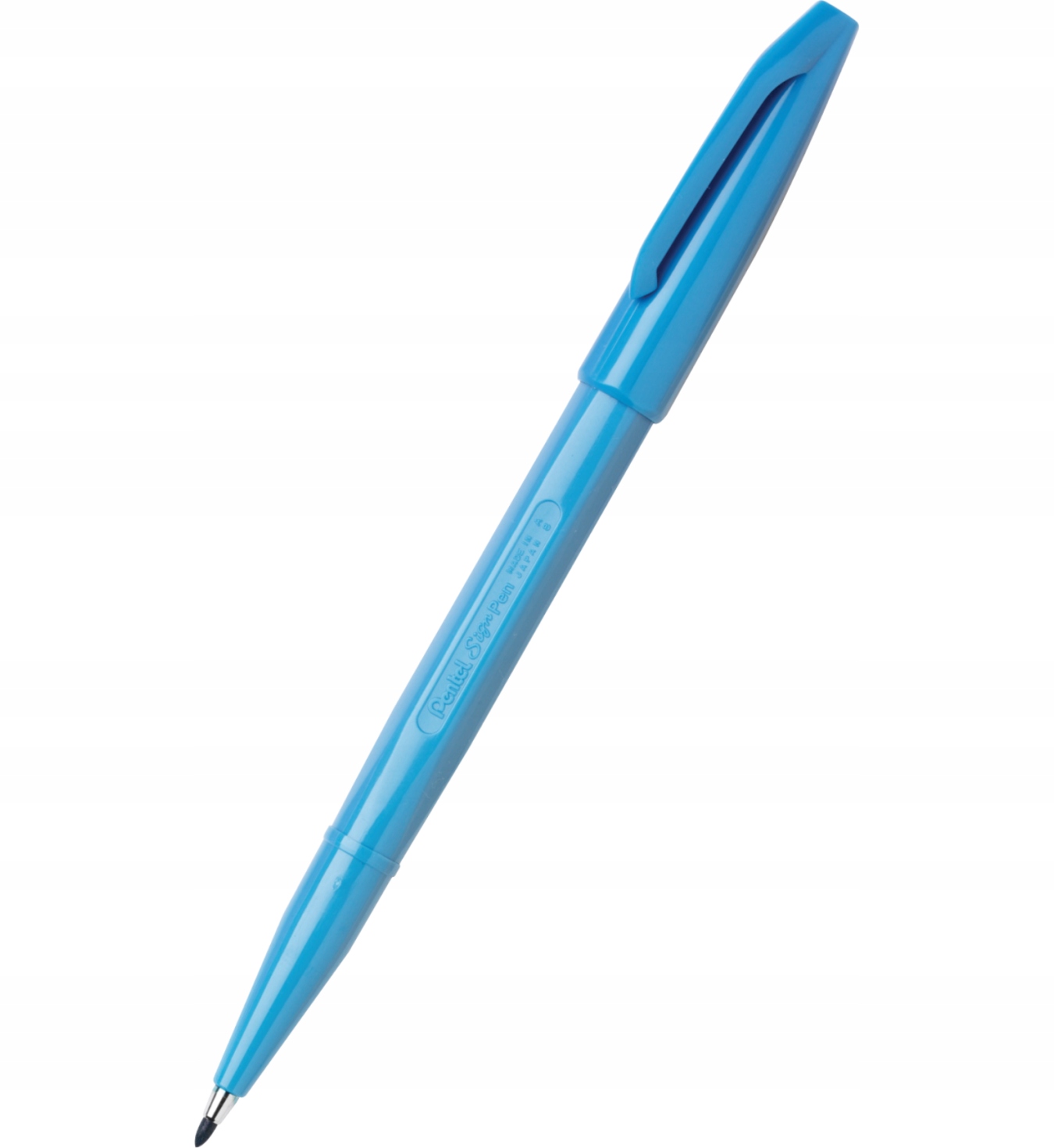 Pisak Pentel Sign Pen S520 błękitny – Idealny wybór dla grafików i artystów