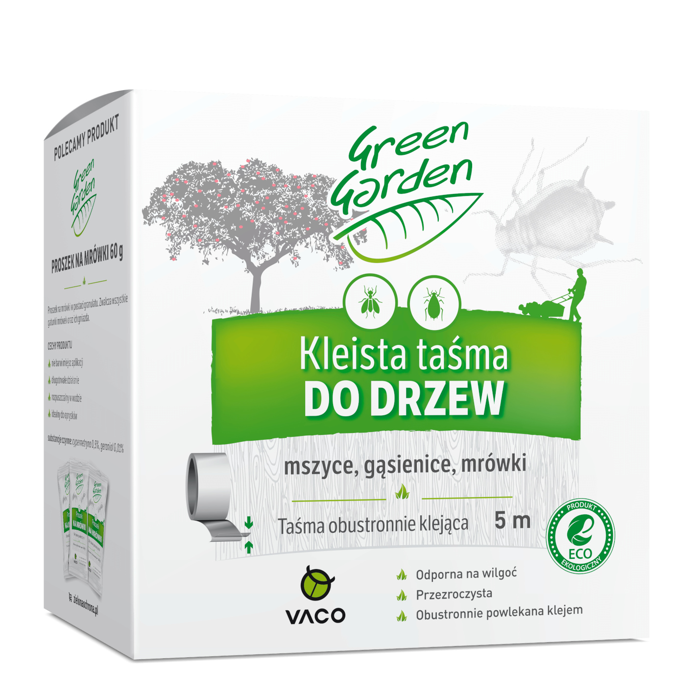 Zastosowanie taśmy kleistej w walce ze szkodnikami