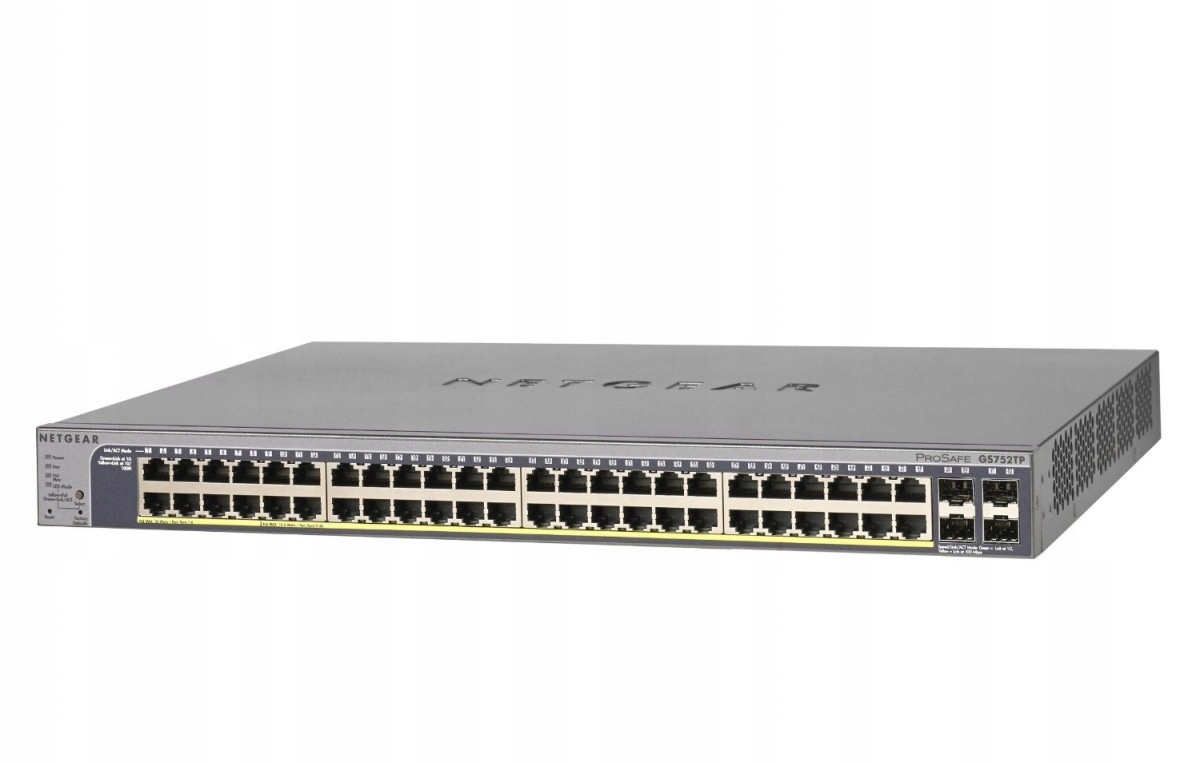 Switch NETGEAR Przełącznik Smart GS752TP – Wydajność i funkcjonalność w jednym