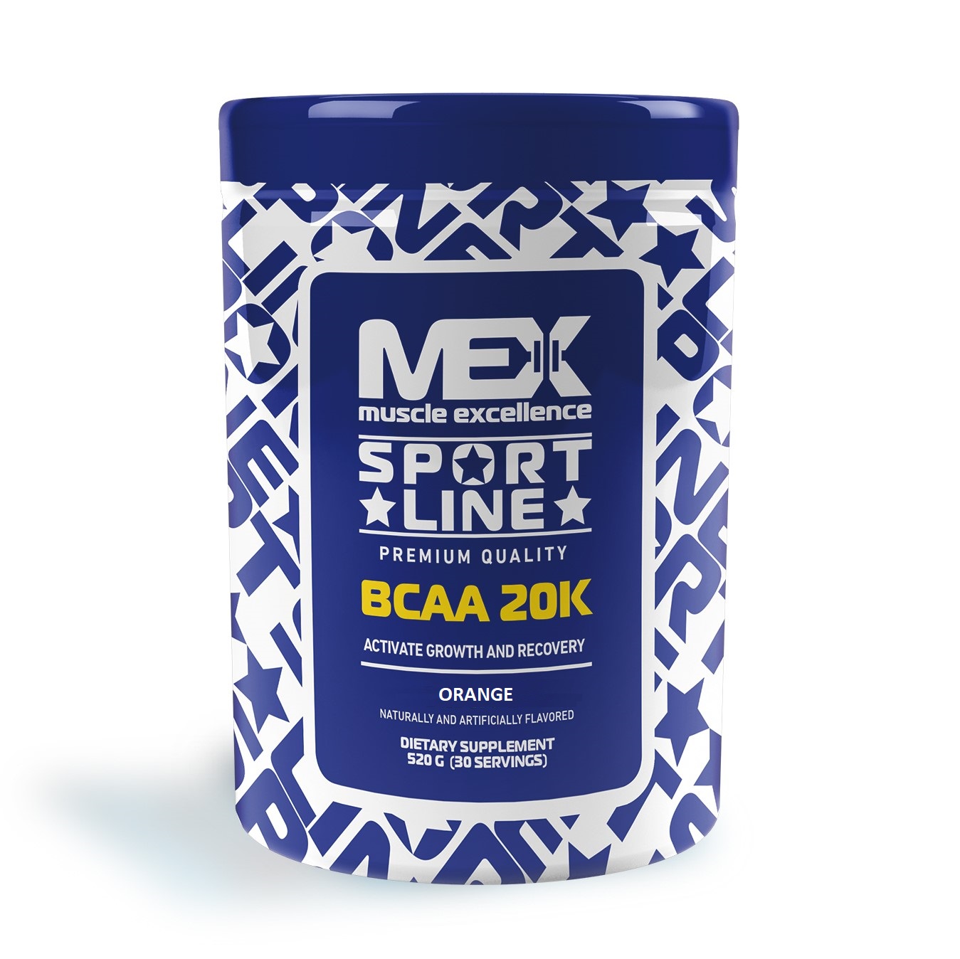 MEX NUTRITION - BCAA 20K - 520g – Doskonałe wsparcie dla Twojego treningu
