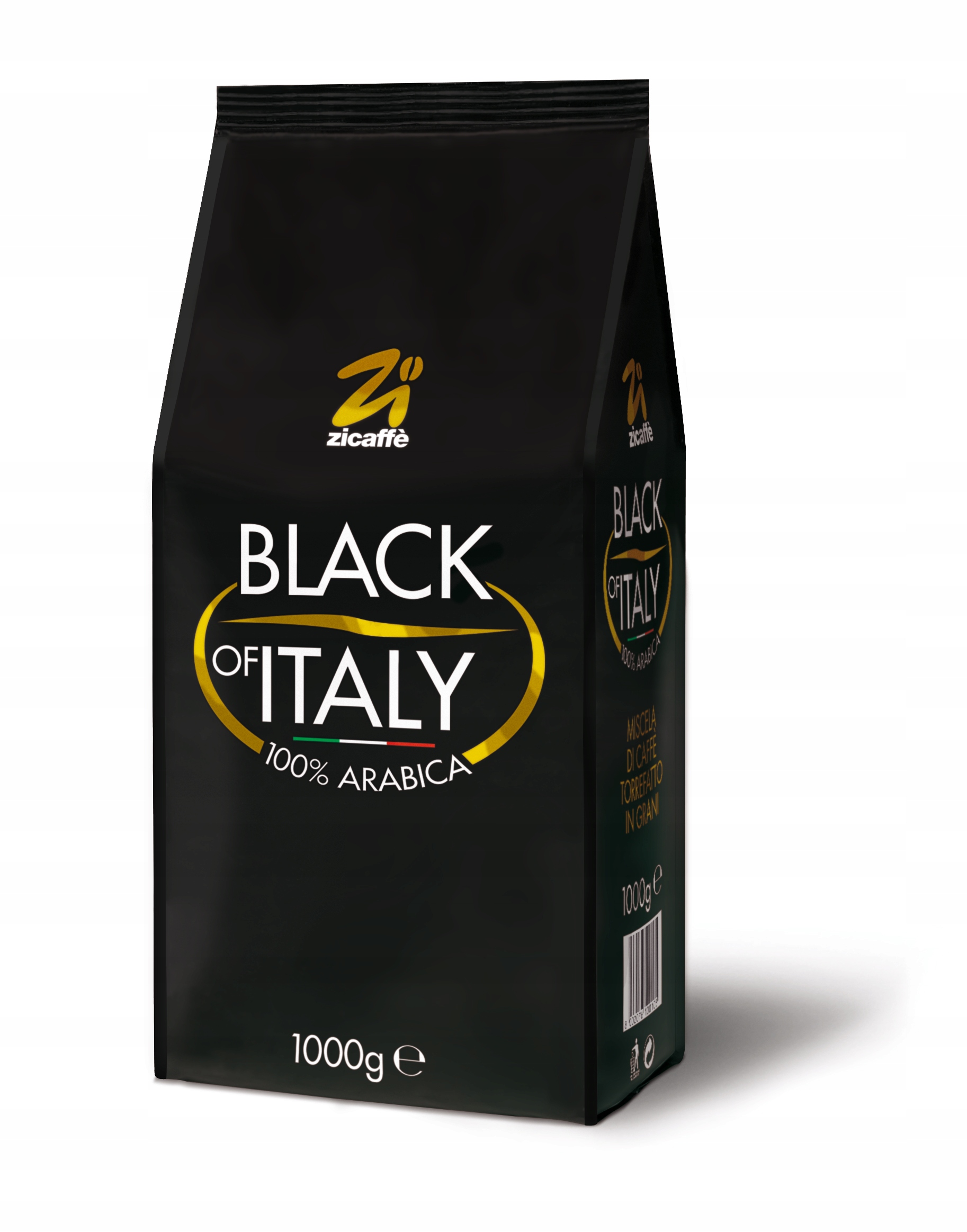 Kawa ziarnista Black of Italy 100% Arabica 1kg – Doskonały wybór dla miłośników kawy