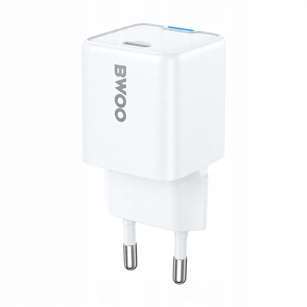 BWOO ładowarka sieciowa PD GaN USB-C 30W – Szybkie i bezpieczne ładowanie