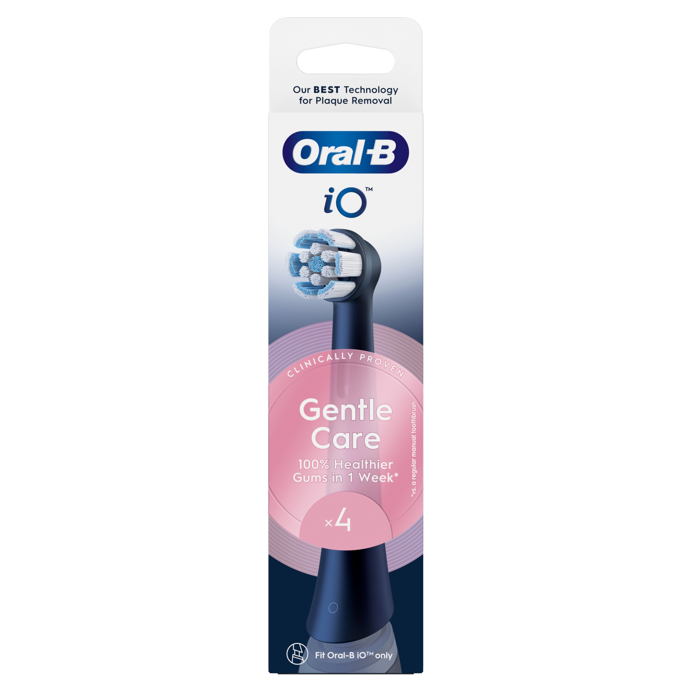 Oral-B iO GentleCare Black SBF-4 – Doskonała pielęgnacja dla wrażliwych dziąseł