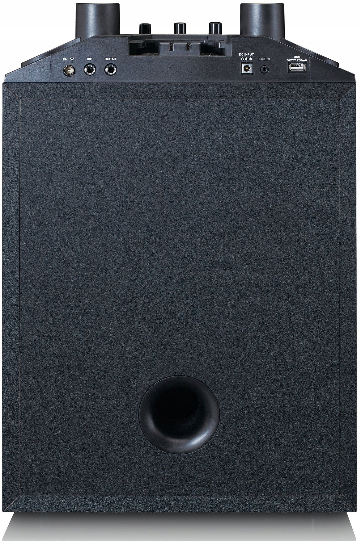 Potężne wzmocnienie dźwięku z subwooferem