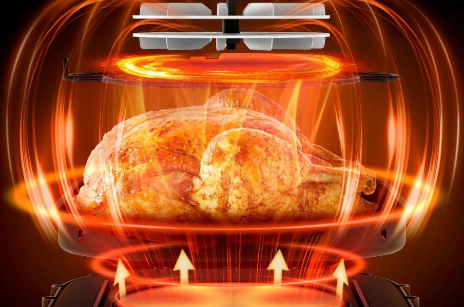 Technologia podczerwieni – Szybkie i równomierne gotowanie