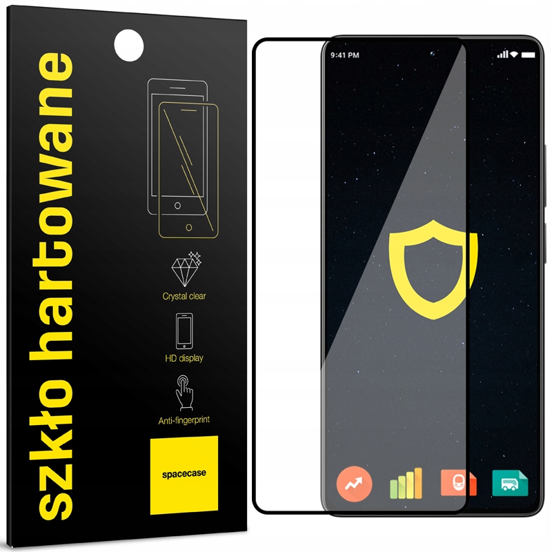 Szkło hartowane SPACECASE Glass 5D do Poco M6 Pro 4G – Doskonała ochrona ekranu