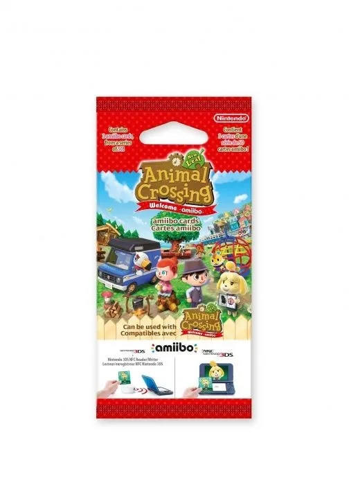 Karty amiibo Nintendo Animal Crossing – Zestaw 3 sztuk