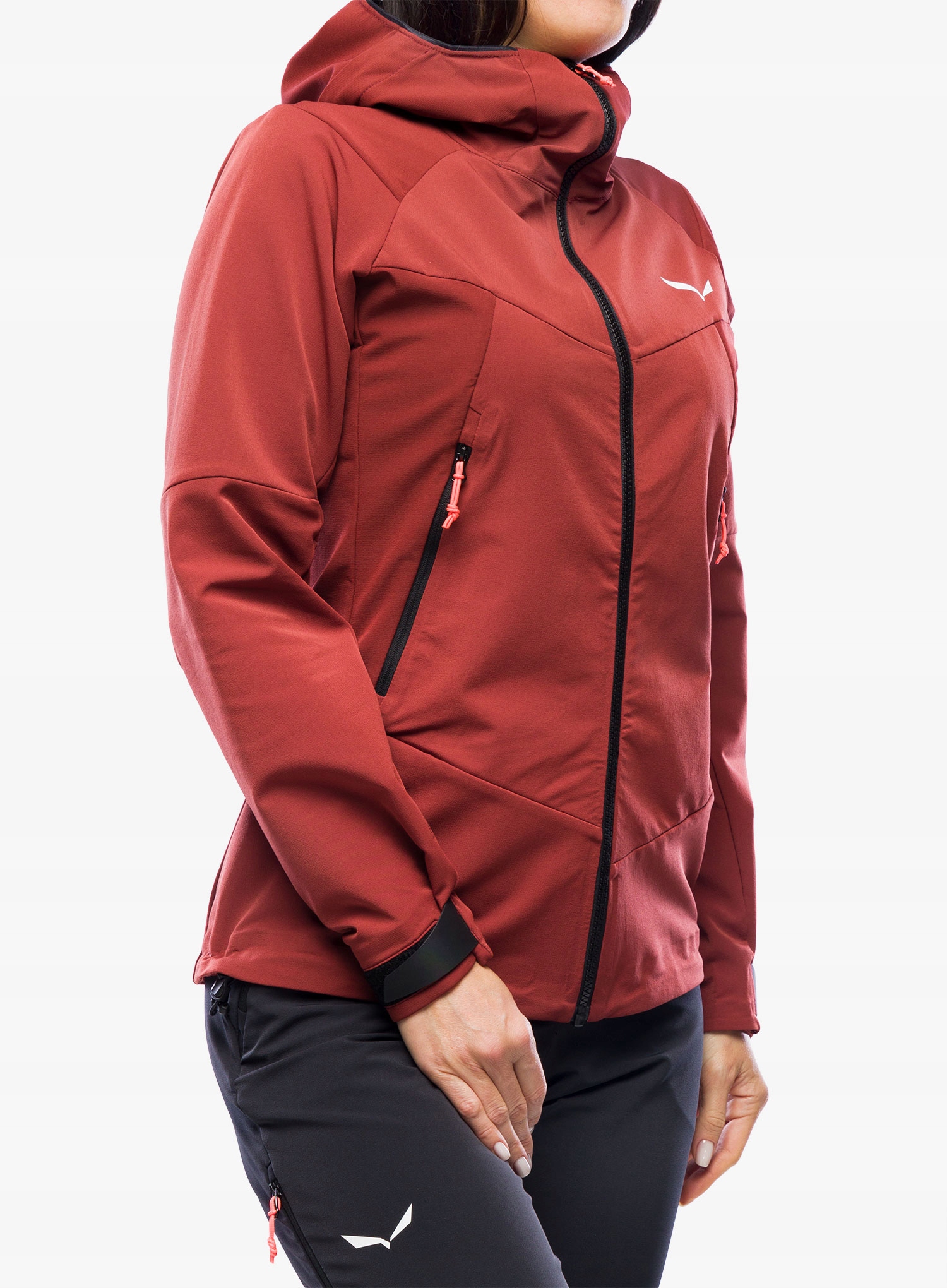 Kurtka skiturowa damska Salewa Sella DST Jacket - syrah – Idealna na zimowe przygody