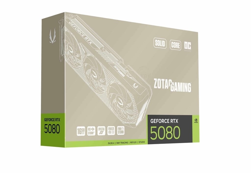 ZOTAC GAMING GeForce RTX 5080 Solid Core OC – Karta graficzna nowej generacji