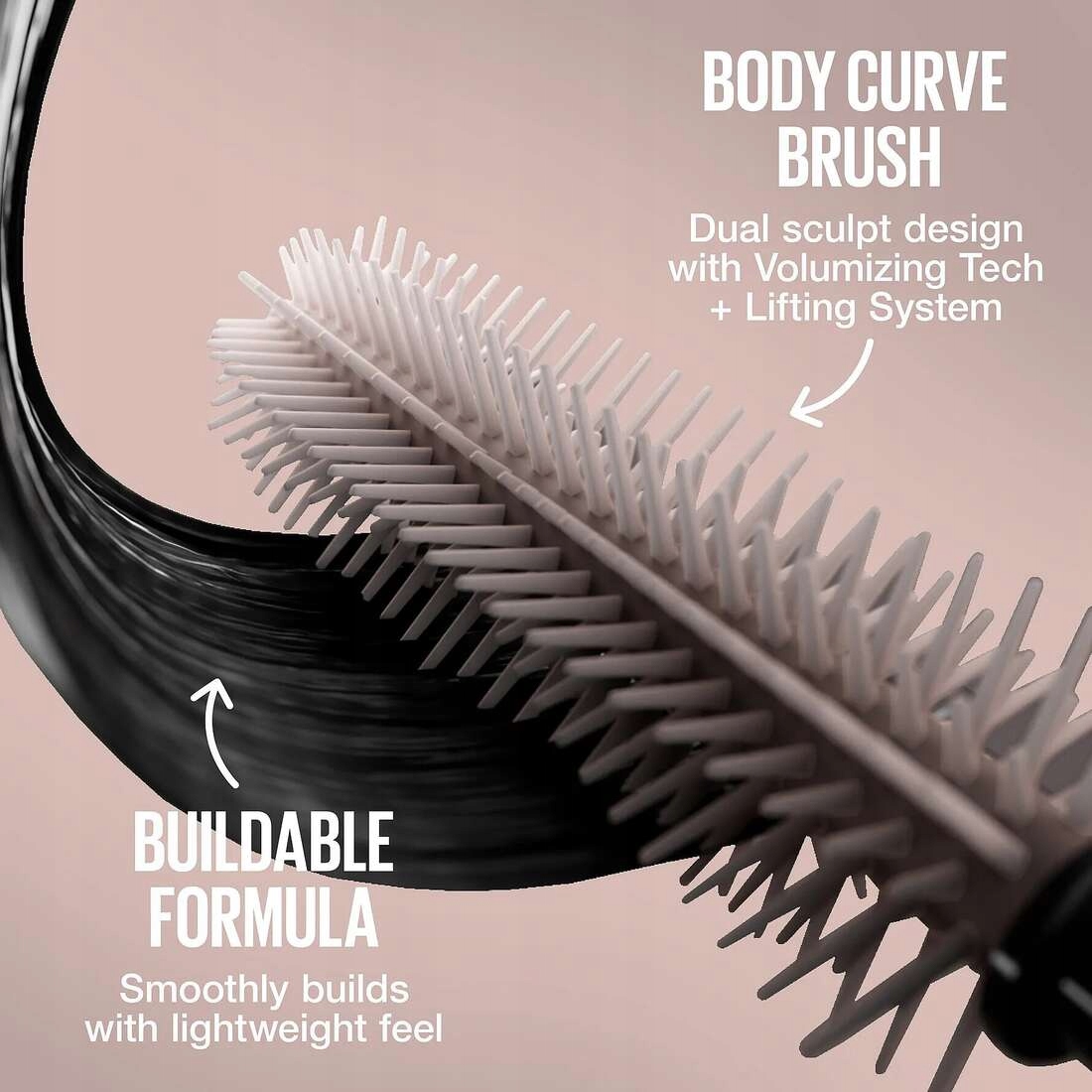 Unikalna szczoteczka Body Curve – perfekcyjne podkreślenie rzęs