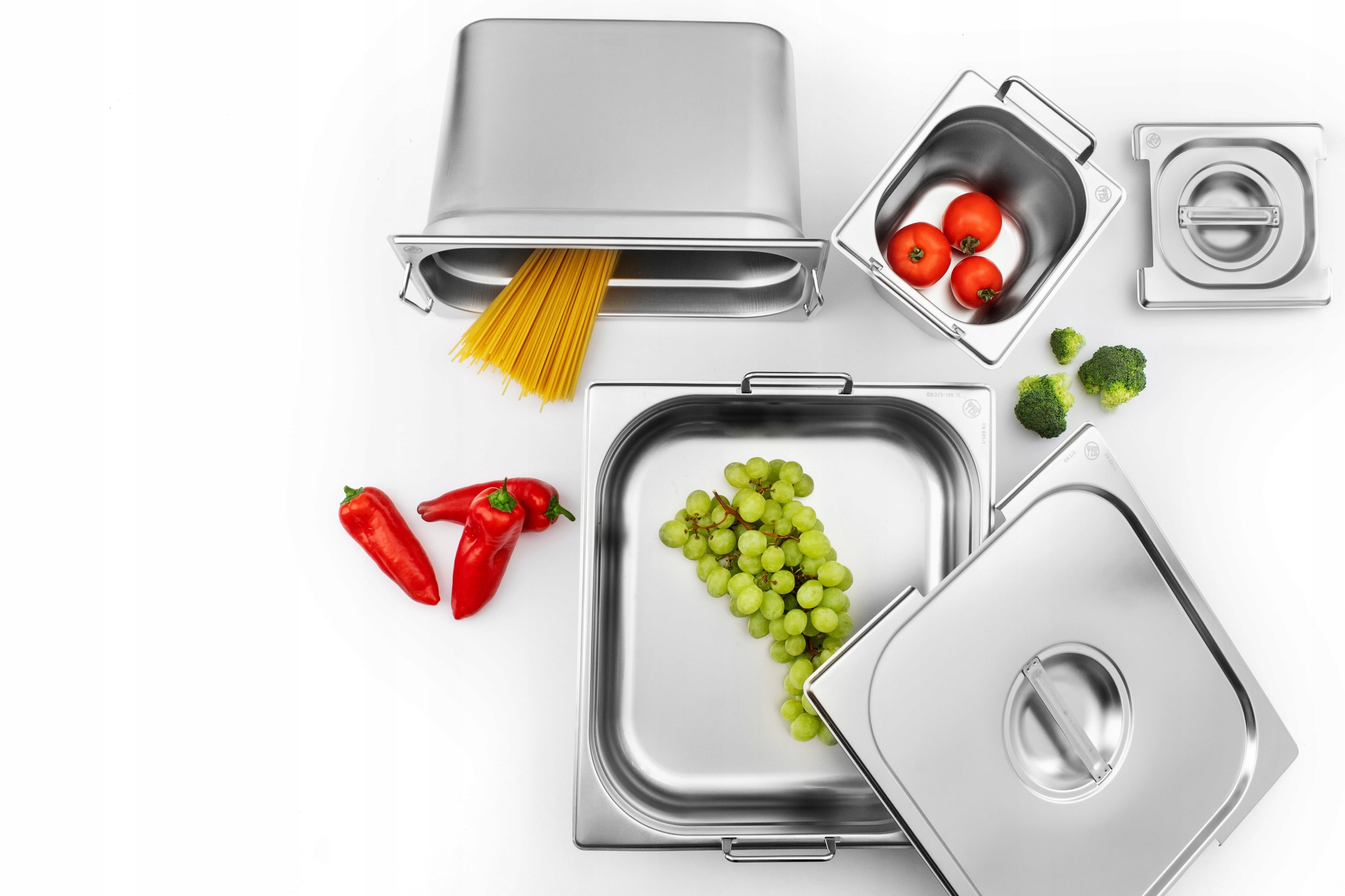 Pokrywa GN 1/2 ze stali nierdzewnej MJUSK – Idealne rozwiązanie dla gastronomii