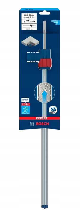 Wiertło Bosch Expert SDS Clean plus-8X 20 mm – Doskonałe narzędzie do wiercenia w betonie