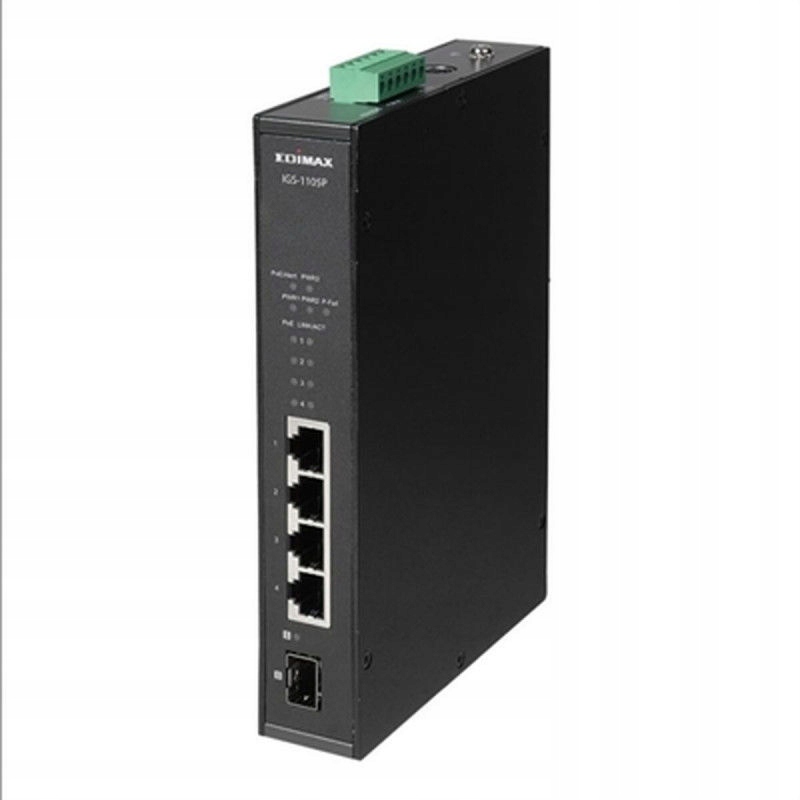 Porty Gigabit Ethernet PoE+ dla zasilania i danych