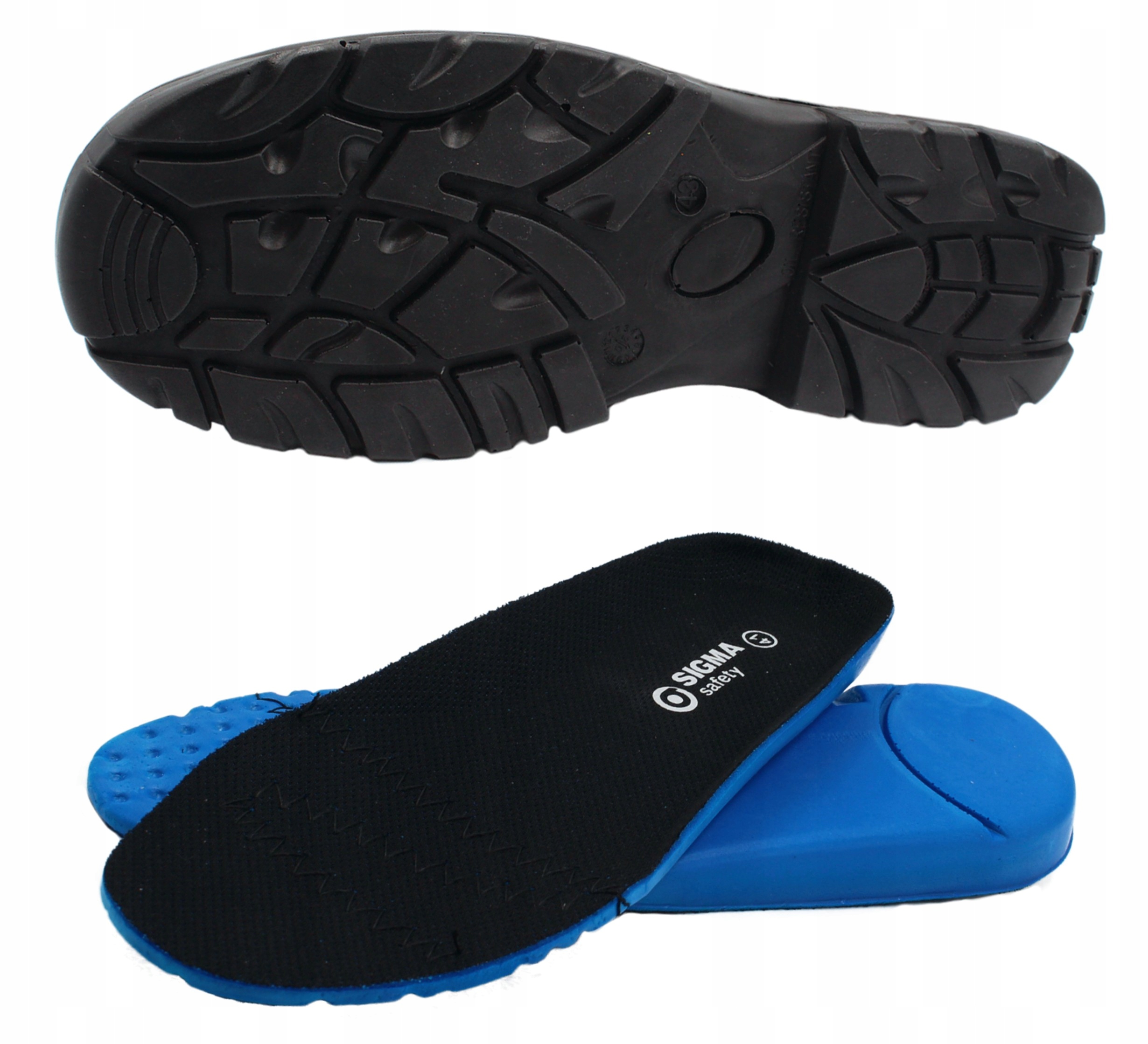 Antypoślizgowa zelówka BLACK FLEX PU DOUBLE