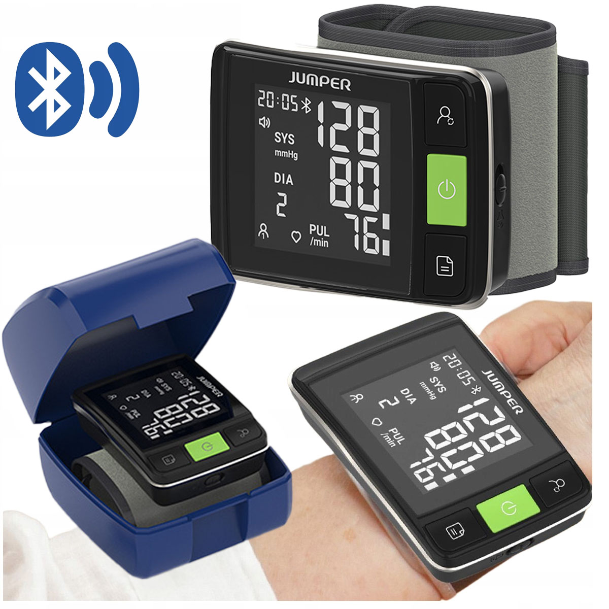 Ciśnieniomierz nadgarstkowy JUMPER HWA21 – Twoje zdrowie na wyciągnięcie ręki
