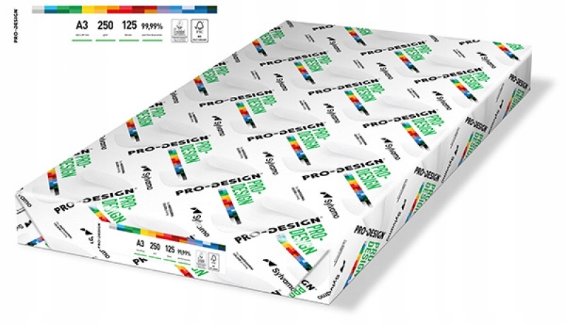 Papier A3/250g satynowany ProDesign – Idealny wybór do profesjonalnego druku