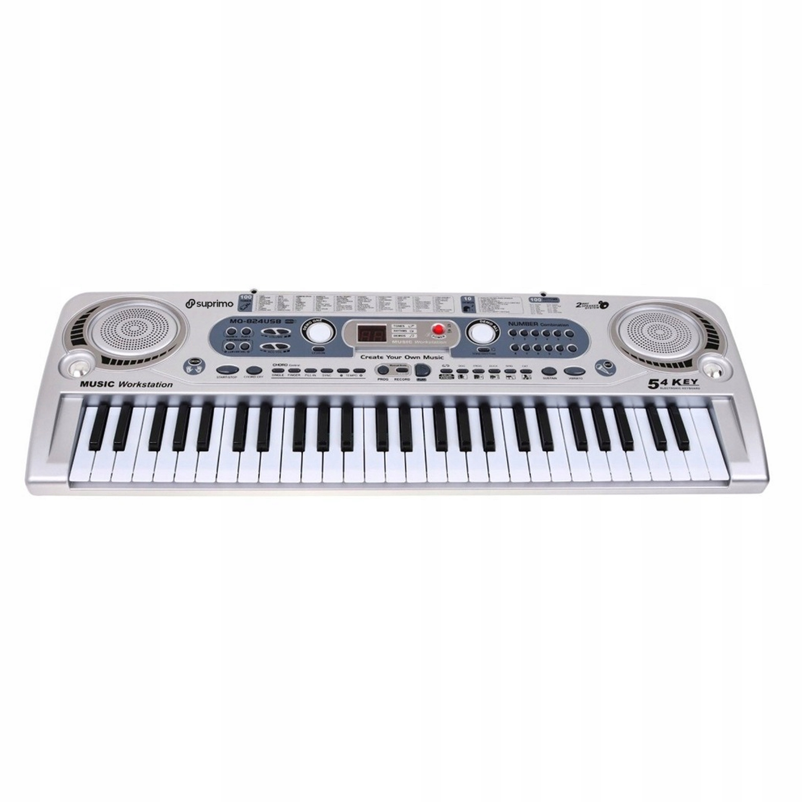 SUPRIMO 824 USB – Edukacyjny keyboard dla młodych muzyków